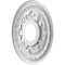 Ekena Millwork Baltimore PVC Medallion (Canopies up to 5 1/4"), 13"OD x 3 1/2"ID x 3/4"P, Metallic Rustic Mist CMP13BAERU - alternate 2